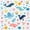 Fish 03, variant on Manfei Cartoon Whale Octopus Coral Starfish Twin Comforter Sets for Kids Boys and Girls, Sea Animal Print Bedding Set, Polka Dots Reversible 2pcs, 1 Comforter and 1 Pillowcase