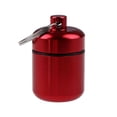 thumbnail image 2 of Mini píldoras caja de aluminio aleación llavero botella mochilero tabletas personal adultos niños ancianos impermeable sellado contenedor rojo sidaley  HA010383-01, 2 of 6