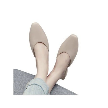 

Woobling Womens Mules Slip On Sandals Summer Clogs Indoor Outdoor Slides Casual Shoes Beach Lightweight Khaki US 7