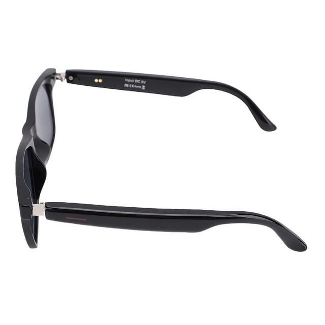 Lunettes Traductrices IA Intelligentes, Lunettes d'Interprétation Simultanée 5.4 pour Plusieurs Langues, Lunettes Audio avec Micro et Haut-Parleur Intégrés