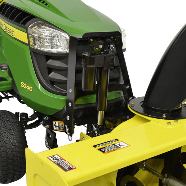 What are the must to have John Deere 100 Series snow blower attachments?