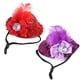 thumbnail image 1 of Bienvenido 2 Piezas Sombreros de Pollo con Correa Elástica Ajustable Lazo de Encaje de Plumas Divertido, 1 of 5