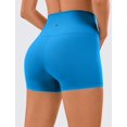 thumbnail image 2 of Shorts CRZ YOGA Sensación Desnuda Cintura Alta 7.5 cm Azul XL, 2 of 4
