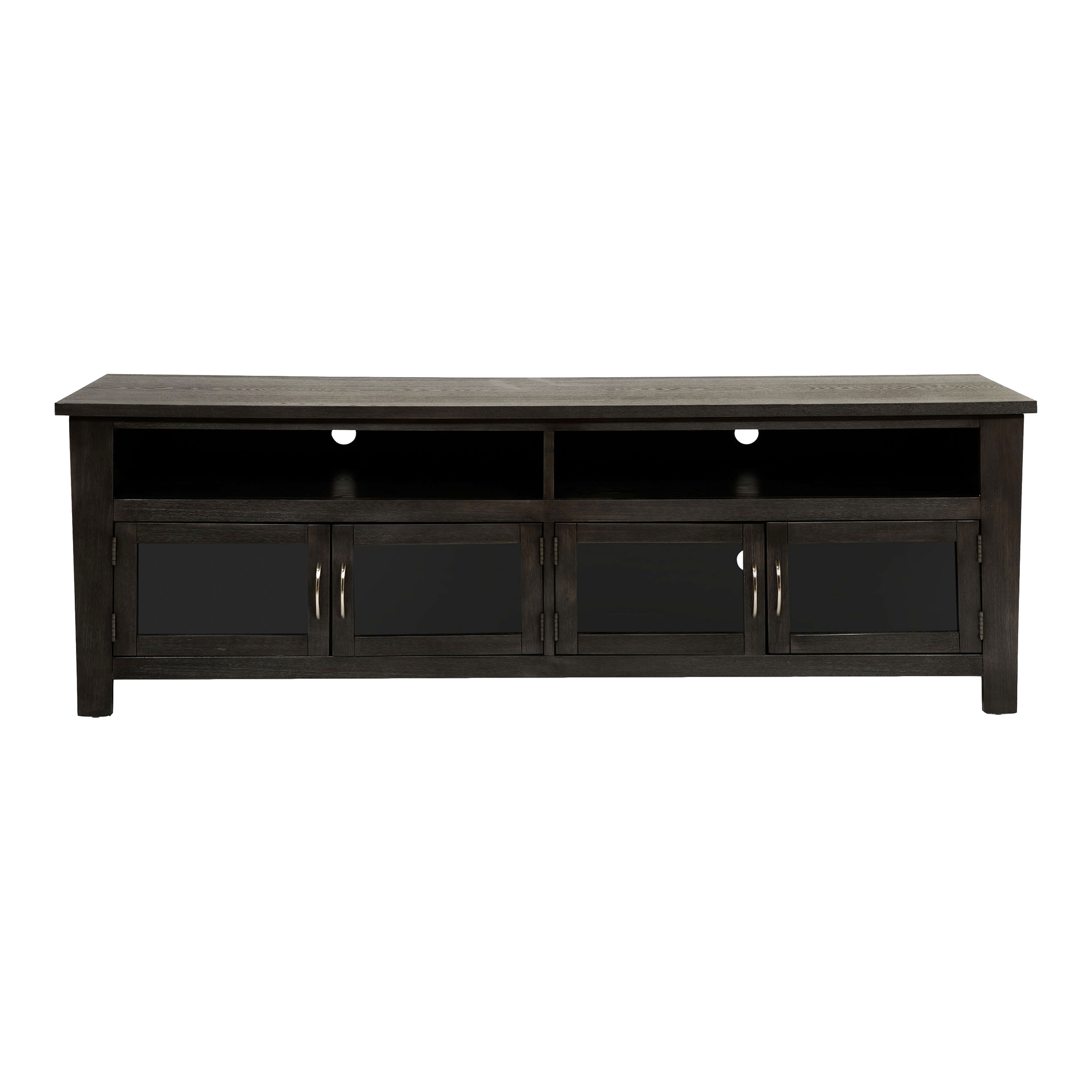 Furniture of America Stevens TV Stand for TVs up to 80", Gray
