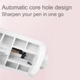 thumbnail image 5 of Deli Rechargeable Electric Pencil Sharpener, Fully Automatic Pencil Sharpener for 6.9-12 mm Colored Pencils Sharpener Auto Stop for Home Office,Pink, 5 of 12