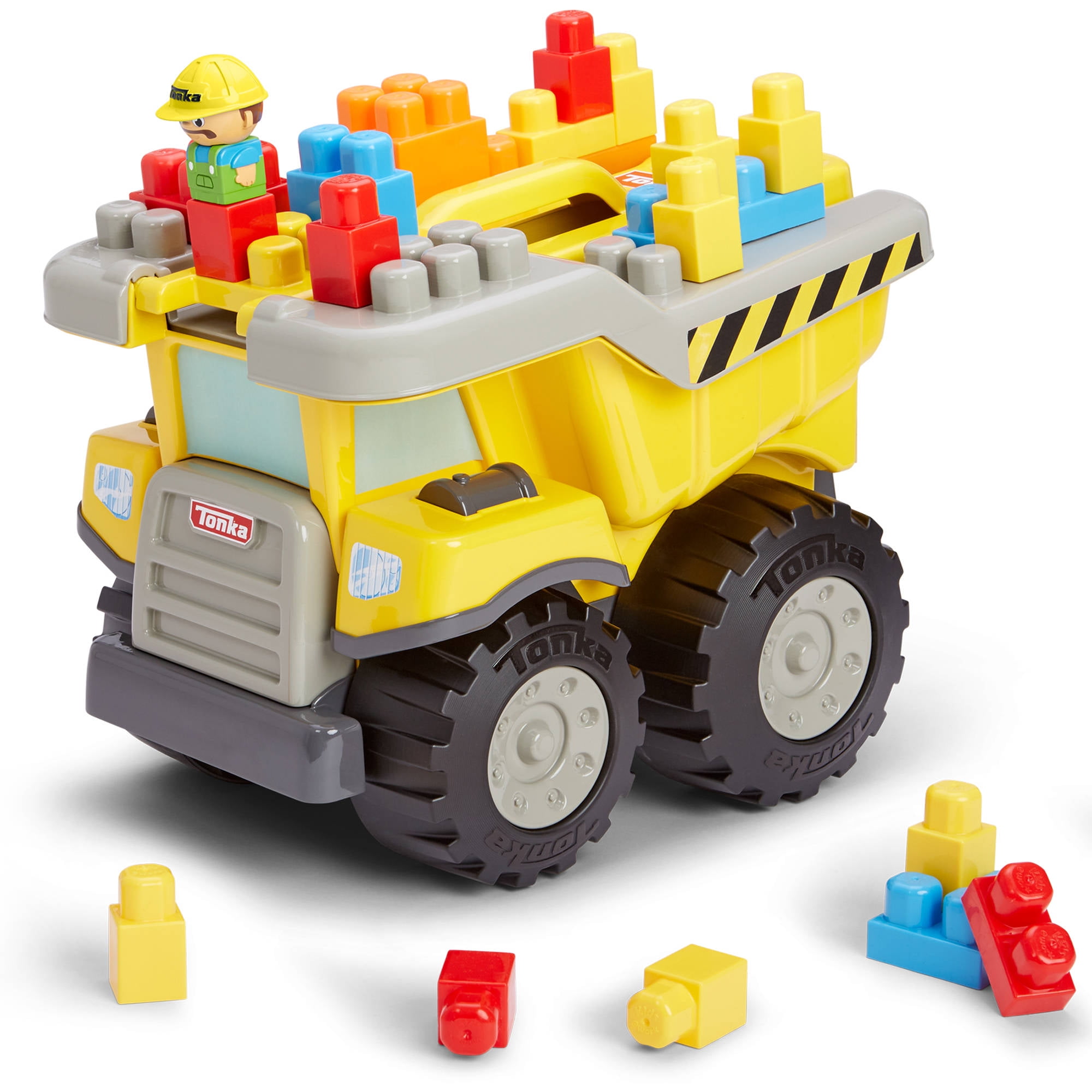 LEGOS CONSTRUCTIO AGES 2-5 12 PIECES BRAND NEW HASBORO TONKA MIGHTY BUILDERS 