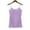 Purple, variant on SNKSDGM Female Ribbed Tank Tops for Women Pack Cotton Lace Tank Tops for Women Square Neck Womens Camisole Adjustable Camisole with Frame Bra Stretch Undershirt M