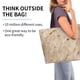 thumbnail image 2 of Balery Tortilla Bolsa Tote Estilo Estético con Cremalleras, Bolsa de Hombro, Bolsa de Compras Grande y Plegable, 2 of 8