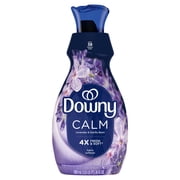 Downy Ultra Soft Fabric Softener Liquid, Calm, Lavender and Vanilla Bean, 26 fl oz, 39 Loads