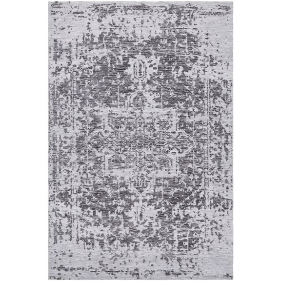 Kalaty Citadel Area Rug CD-870 Contemporary Design with Rectangle Grey, 5'6" x 8'6"