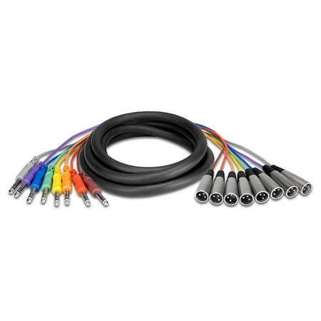 

HYYYYH STX-802M Balanced Snake 1/4 in TRS to XLR3M 2 m