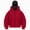 T153-Red, variant on NOLDARES Women's Balaclava Hoodie Full Zipper Jacket Double Hooded Sweatshirt Wind Resistant Athletic Coat(T153-Black,L)
