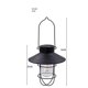 thumbnail image 5 of Pearlstar Linterna solar para exteriores, lámpara colgante de metal, diseño de bombilla solar Edison para jardín, patio, decoración de proche (negro), 5 of 5
