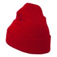 thumbnail image 3 of UFO Embroidered Long Beanie - Red OSFM, 3 of 5