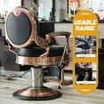 SHISUYAN Hydraulic Base for Salon Styling Chair Silver