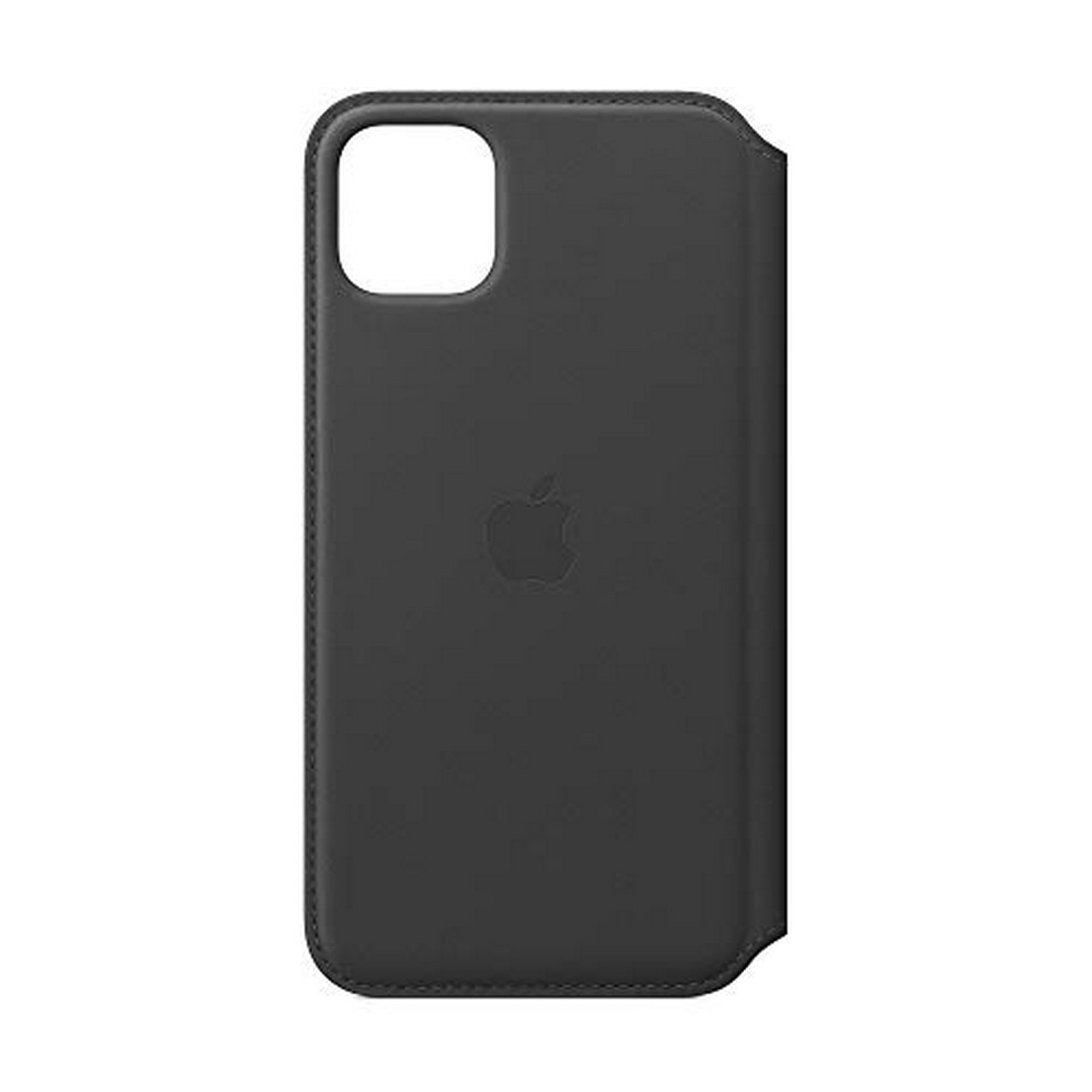 Apple Leather Folio (for iPhone 11 Pro Max) - Black