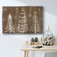 thumbnail image 6 of Barnwood Wonderland Collection A - Framed Gallery Wrapped Holiday Canvas - 17 x 25 - Silver Frame, 6 of 9