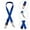 Blue, variant on HBBKVI Pet Dog Car Seat Belt Adjust Able Seat Belt Is A Small to Medium-sized Dog Travel Pet Product Retractable Lead Rope