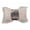 Khaki, variant on Sunjoy Tech Sequin Long Plush Splicing Throw Pillow Cover Decorative Pillow Case Living Room Couch Bed Pillowcase 48CMx30CM