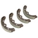 thumbnail image 1 of ,4 piezas de zapatas de freno, zapatas de freno para automóviles, discos de freno, acabado de lujo, 1 of 9