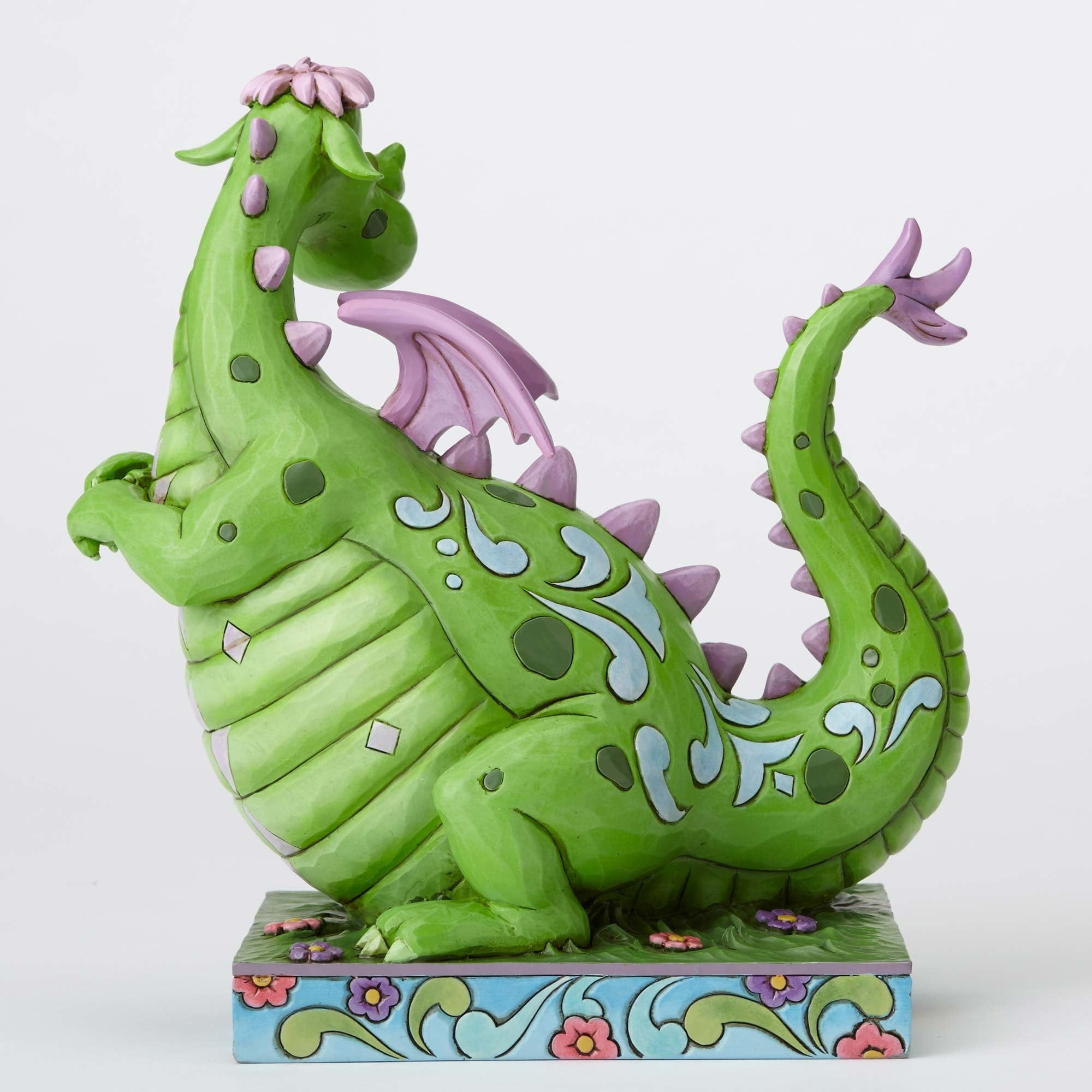 Disney Traditions by Jim Shore ‚ÄúPete‚Äôs Dragon‚Äù 40th Anniversary Elliot Stone Resin Figurine, 9‚Äù