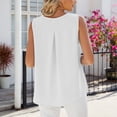 thumbnail image 6 of Sngxgn Women's Camisole Tank Top-Breathable Cotton Stretch(White,L), 6 of 6