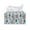 Christmas Dachshund, variant on ZUXONGSY Easter Rabbit Tissue Box Cover PU Leather Rectangular Tissue Box Holder with Buttons Customized Printed Tissue Cover Texture Leather Tissue Box Cover Easter Indoor Decor