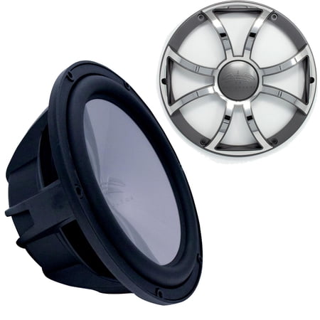 Wet Sounds Revo 12 Subwoofer & Grill - Black Subwoofer & Gunmetal Stainless Steel Grill - 4 Ohm - image 5