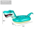 thumbnail image 3 of EIMELI Inflatable Dinosaur Pool Float for Boys Girls Adults 104‘‘ Giant T-Rex Floatie Summer Beach Swimming Pool Inflatables Ride on Party Pool Toys Raft Lounge Kids Tyrannosaurus Rex Toy, 3 of 6