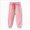 A95-Pink, variant on Girls Baggy Sweatpants Letter Patched Wide Leg Pants Elastic Waist Long Trousers Joggers Trendy,Streetwear 6-12 Months 12-24 Months 2T 3T 4T 5T 6T 7T 8T 9T Children Pink 12-18 Months