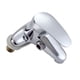 thumbnail image 5 of Grifo para lavabo de baño, grifo para lavabo, salida de agua estable, grifo profesional de doble uso plateado, 5 of 9