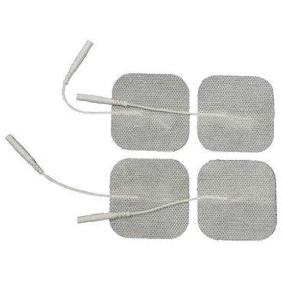 Therapist's Choice® TENS Unit Replacement Pads – 40 Pack 2" x 2" Electrode Pads, Latex-Free, Reusable, Pre-Gelled Electrotherapy Pads for TENS, EMS & Muscle Stimulator Devices