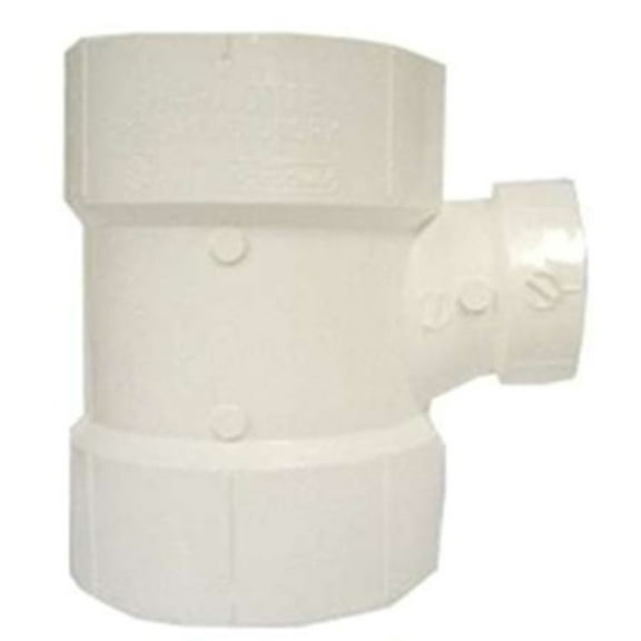 4"x4"x2" (DWV) PVC Sanitary Tee