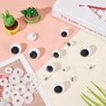 thumbnail image 4 of 60 Sets Safety Eye 6 Sizes Wiggle Googly Eyes Craft Eyes Black Stuffed Animal Eyes with Washers for Amigurumi Puppet Teddy Bear Crochet Plush Animal Making 10/12/13.5/18/20/23mm, 4 of 5