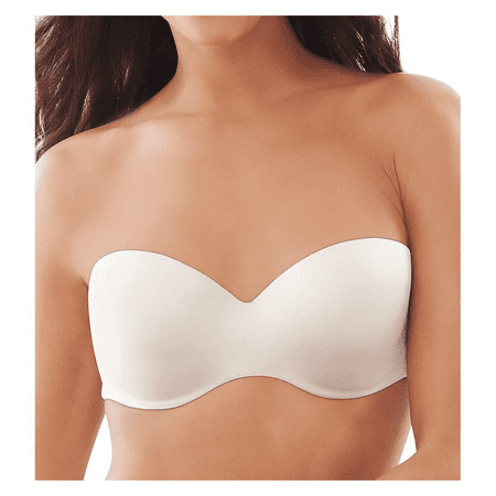 

LILYETTE White Tailored Strapless Convertible Bra US 40D UK 40D NWOT