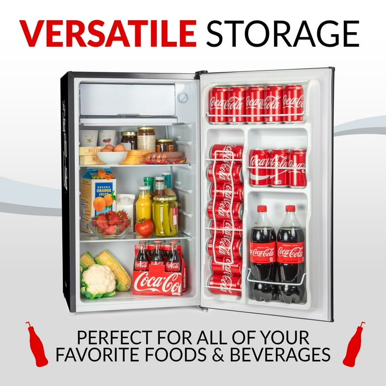 Coca-Cola CRF32BKCK 3.2 Cu. Ft. Refrigerator with Freezer