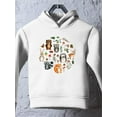 thumbnail image 3 of Animals And Plants Hoodie Toddler -Image by Shutterstock,  2 Toddler, 3 of 4