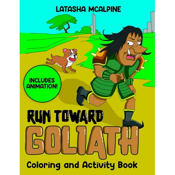 Run Toward Goliath Animated Coloring and Activity Book, (Paperback)