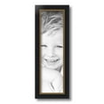 thumbnail image 2 of ArtToFrames 5x17 inch Black Velvet with Gold Picture Frame, Black MDF Poster Frame (4690), 2 of 7