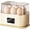 Beige, variant on Green Electric Egg Steamer, Household Kitchen Quick Egg Cooking Tool with 6 Eggs Capacity, Auto Power Off Design Multi Use Cooker for Daily Breakfast Food Making