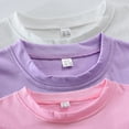 thumbnail image 6 of DDSOL Toddler Girls 3-Pack T-Shirts Sleeveless Animal Graphic Tees Cotton Tops 4T, 6 of 9