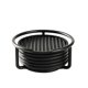 thumbnail image 1 of Spectrum Diversified Euro - Juego de 6 Soportes Impermeables y Flexibles, Posavasos para Bebidas fr&iacute;as y Calientes, 1, Color Negro Spectrum Diversified NA, 1 of 7