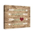 thumbnail image 2 of Creative Products Arrow Heart 20x24 Canvas Wall Art, 2 of 5