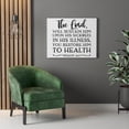 thumbnail image 3 of Scripture Walls Psalm 41:3 The Lord Will Bible Verse Canvas Christian Wall Art Ready to Hang Unframed, 3 of 11