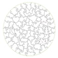 thumbnail image 6 of RICHMJ Acrylic Puzzles Suncatcher Window Hanging, 83 Pieces 7.4 Inch Sun Catcher Highland&Flower Acrylic Puzzles, Garden Decoration for Women Men Birthday Gift Home Decor (A), 6 of 9