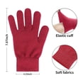 thumbnail image 5 of Holzlrgus 5 Pairs of Unisex Knitted Thermal Magic Elastic Gloves Warm Full Fingered Winter Snow Gloves for Men and Women, 5 of 6