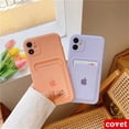 thumbnail image 2 of COVET Carcasa Para iPhone Con Clip De Cartera A Prueba De Golpes Silicona Funda Case Carcasa Para iPhone 11 12 13 Pro Max X XS XR 7 8 Plus SE 2020 Suave, 2 of 4