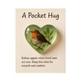 thumbnail image 1 of ZOUBAOQ Hummi ngbird Pocket Hug, Mini Acrylic Pockets Hugs Card Comfort with Heart, 1 of 8