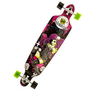 Punisher Skateboards Zombie 40-inch Drop-through Canadian Maple Longboard with Concaved Deck