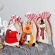 thumbnail image 1 of Bolsa de Caramelos Ganfancp Santa Claus Navidad Botella de Vino Medias de Regalo Calcetines Candy, 1 of 3